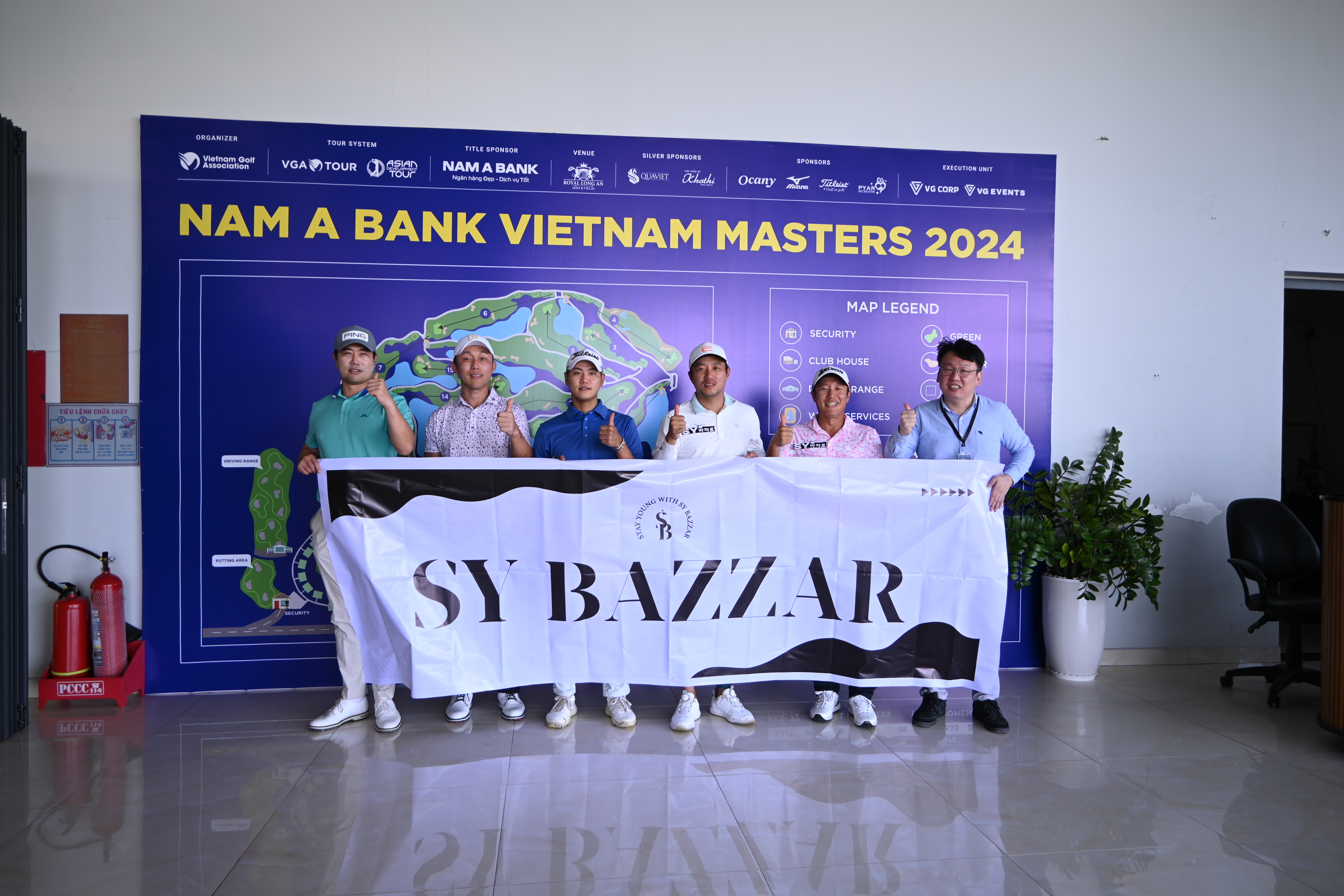 SYSTEEL VINA Đồng Hành Cùng Các Tuyển Thủ Hàn Quốc Tại Giải Nam A Bank Vietnam Masters 2024